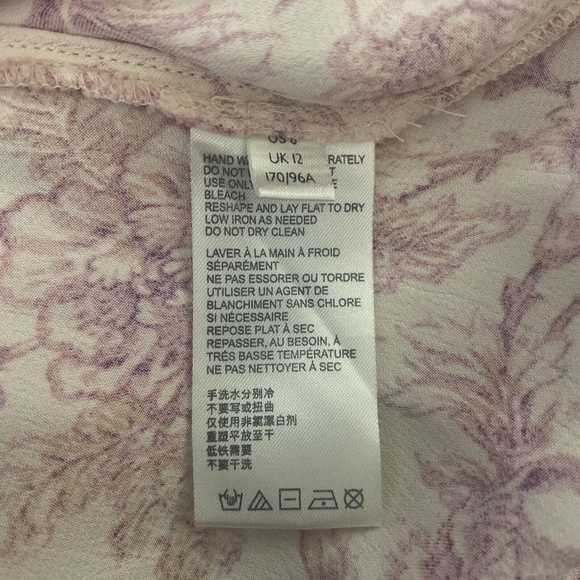 Lucie Mini in Pink Combo Free People L - Picture 8 of 9